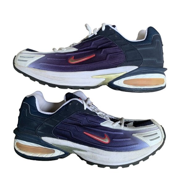 VINTAGE 2001 Nike Air Max Tailwind 'USA Blue' Size 9.5 - Picture 1 of 14